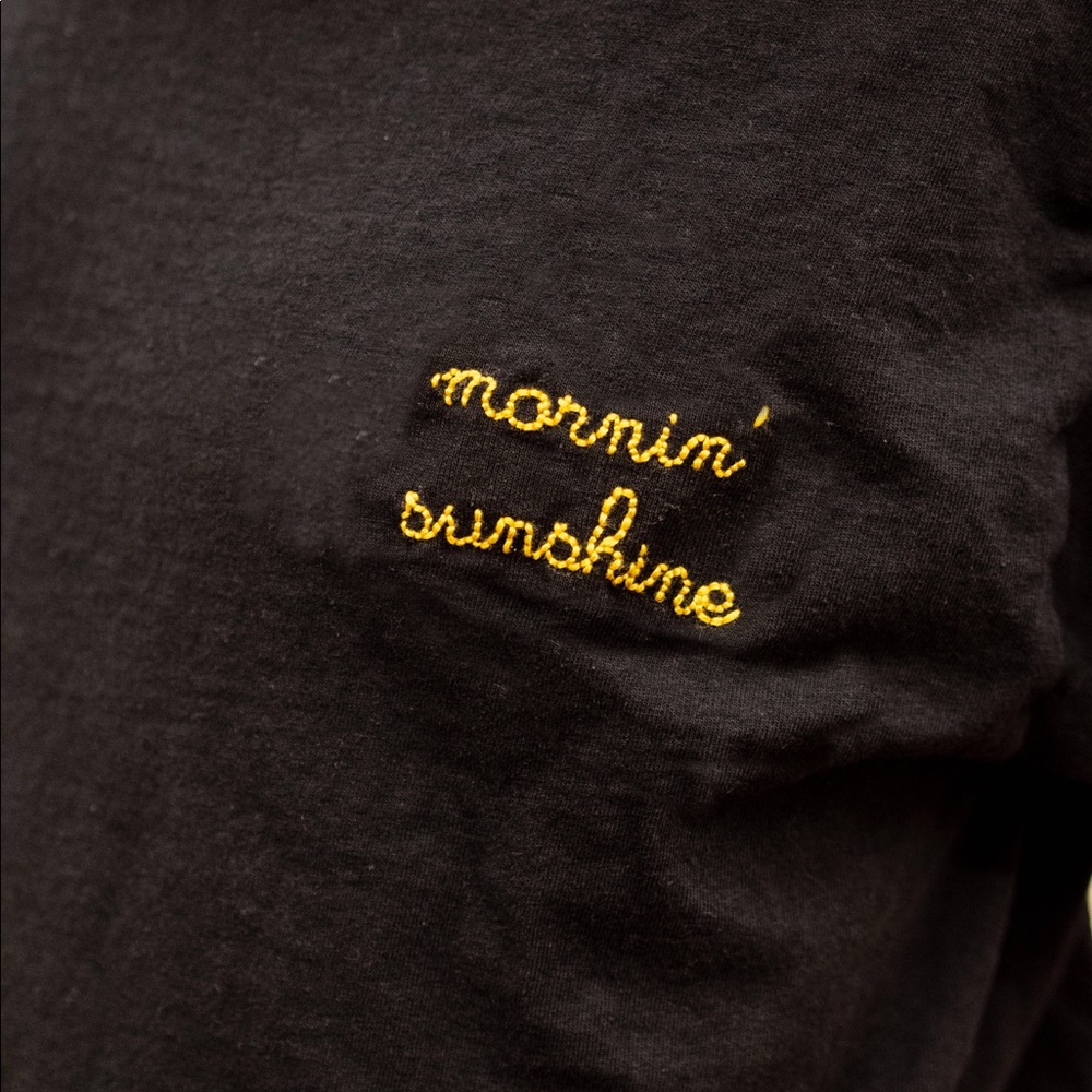 Mornin’ Sunshine Embroidered Tee - Picture 2 of 3